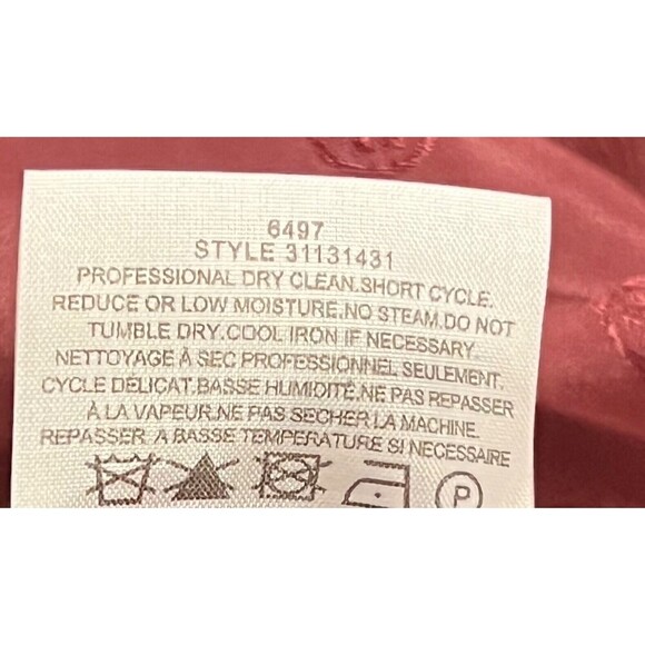 Tory Burch Drew Dark Plum Multicolor Sleeveless Tweed Dress Size 4 - Picture 13 of 13